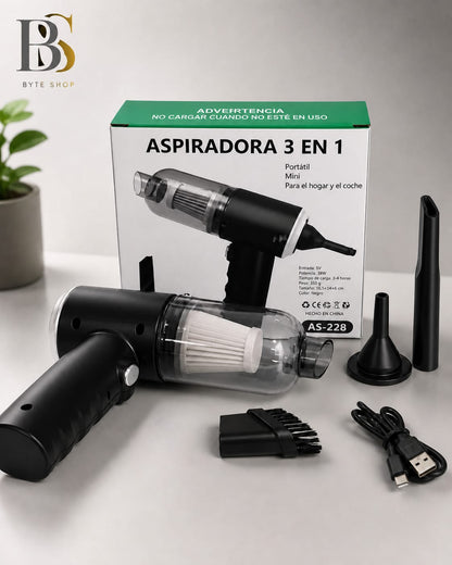 Aspiradora Portatil 3 En 1